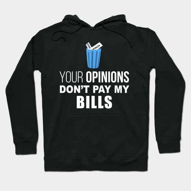 Motivational Quote for Entrepreneurs and Self-confidence Hoodie by Teeziner